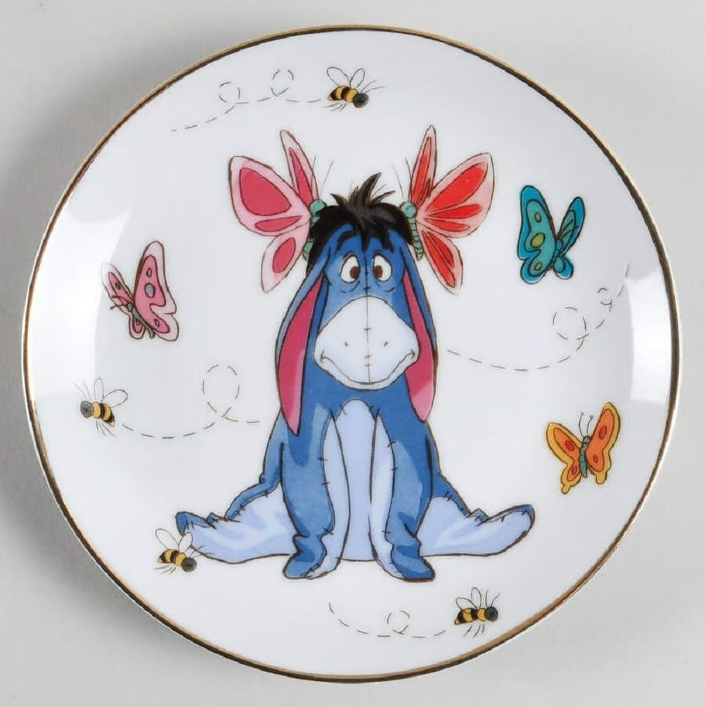   THE Winnie the Pooh　プレート Zrike Brands Winnie The Pooh Set of 4 Appetizer Plates : Amazon.ca